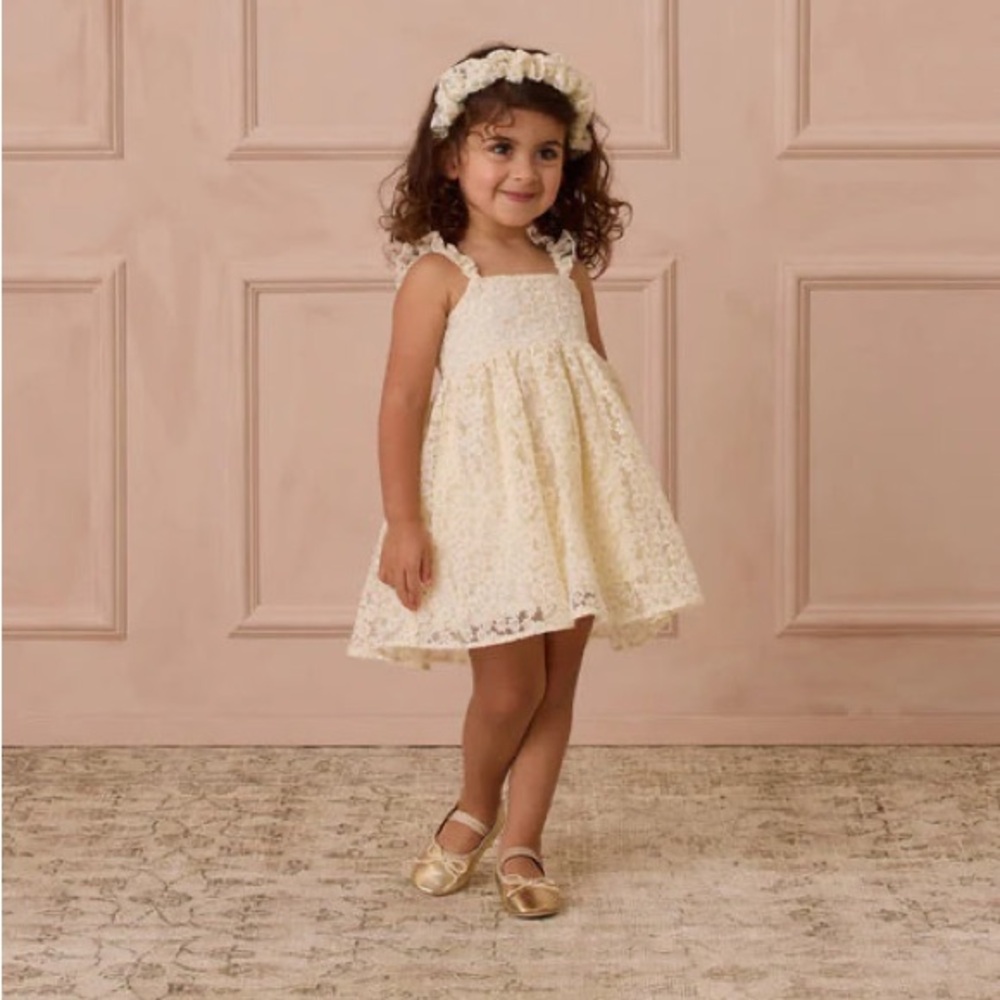 MARA DRESS EMBROIDERED DAISY TULLE I NORALEE | Sz 4